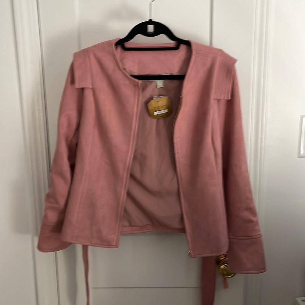 Pink RyeGrass zip up jacket Size 12